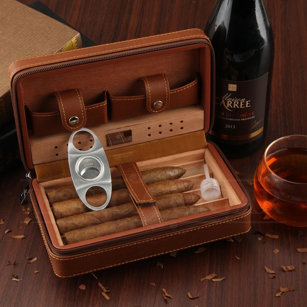 mini travel cigar humidor